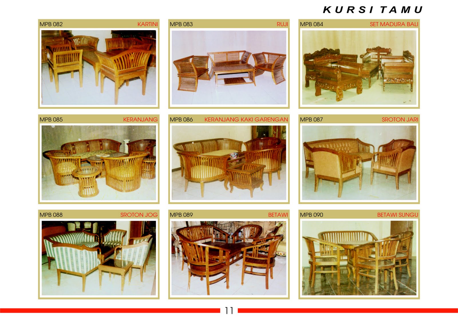 furniture lokal katalog mpb, kursi tamu dan tempat tidur