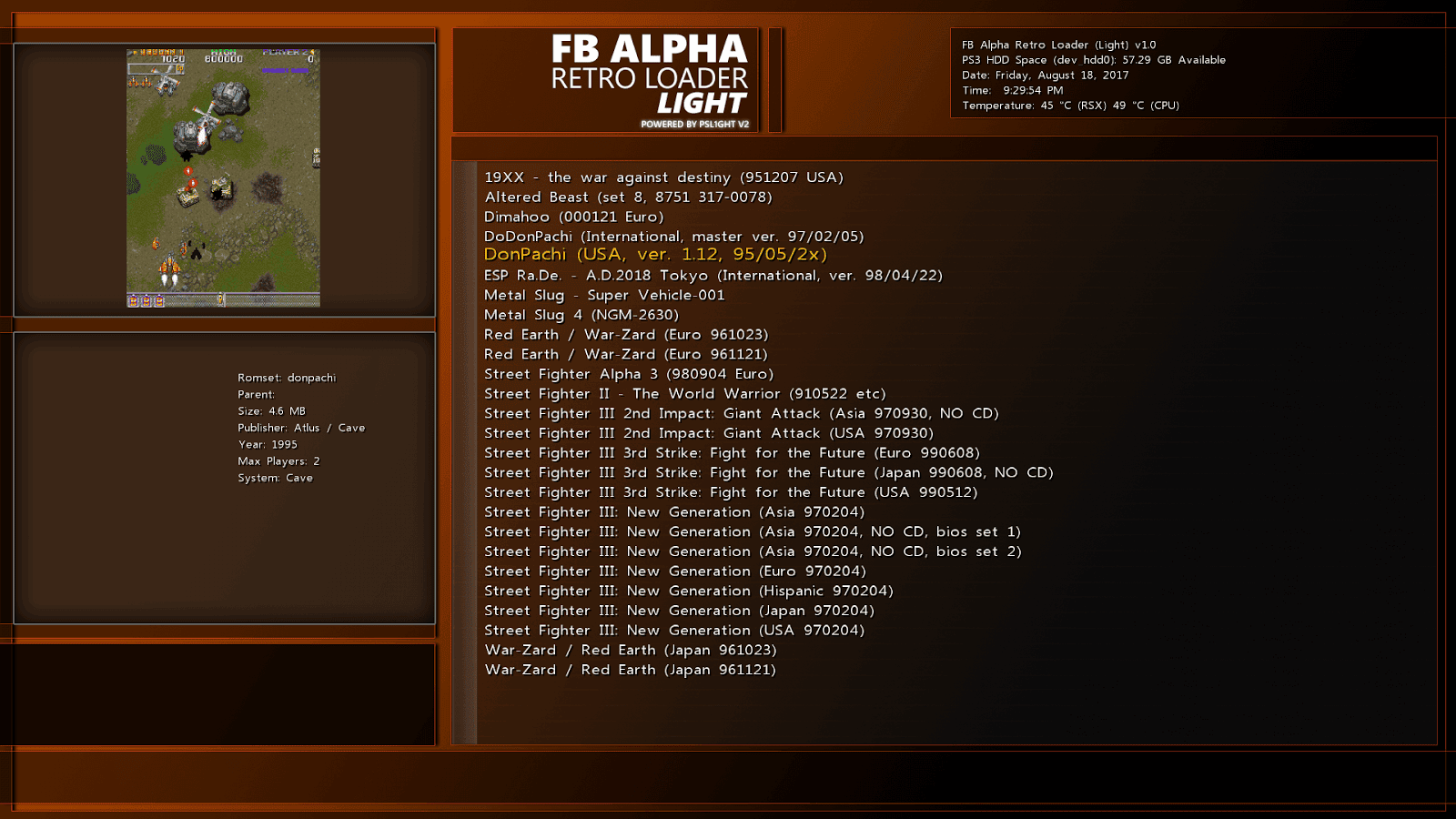 Final burn alpha romset - passldeveloper