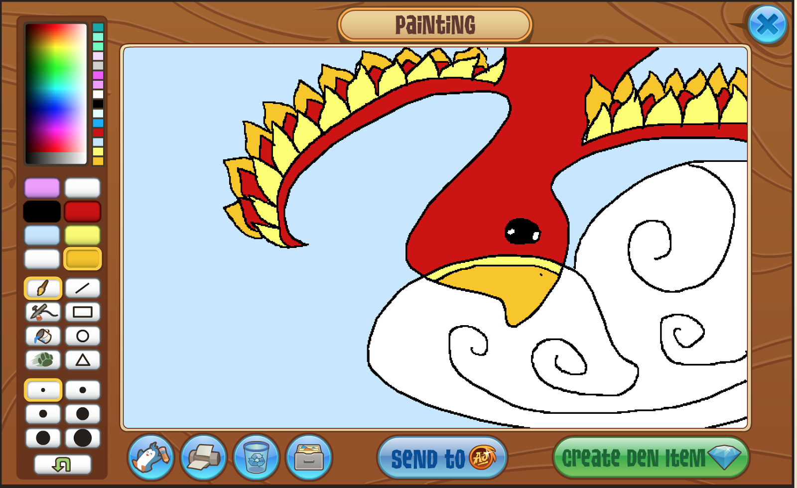 The Animal Jam Artists Collaborative Scribble Art Challenge With