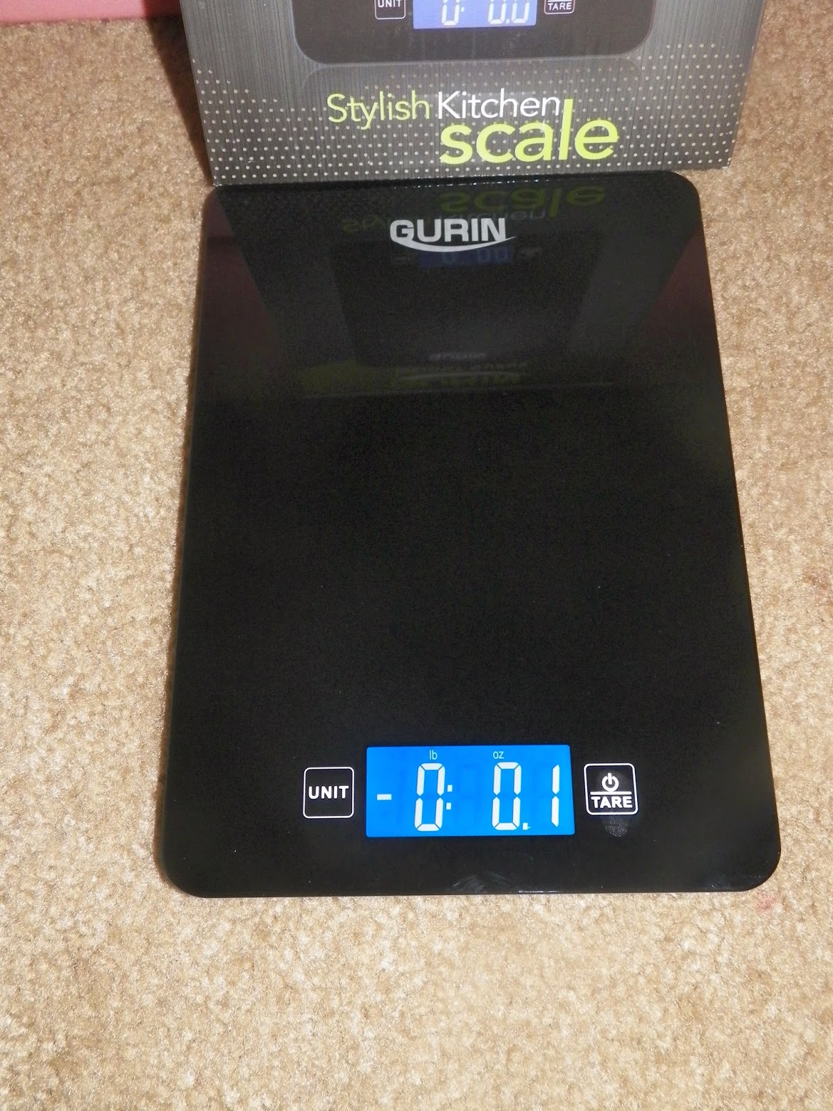 mygreatfinds Gurin Touch Professional Stylish Digital Kitchen Scale Review