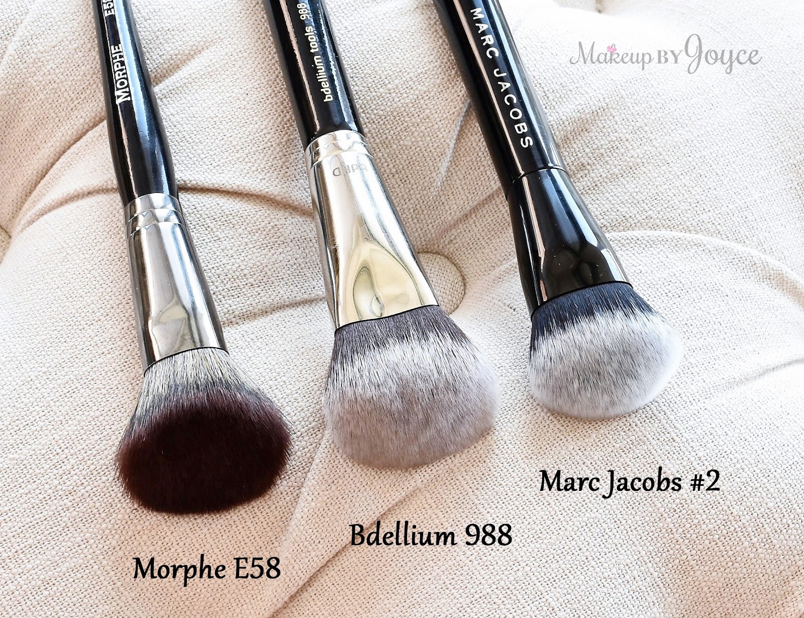 MakeupByJoyce ** ! Review + Comparison Bdellium Tools BDHD Brushes