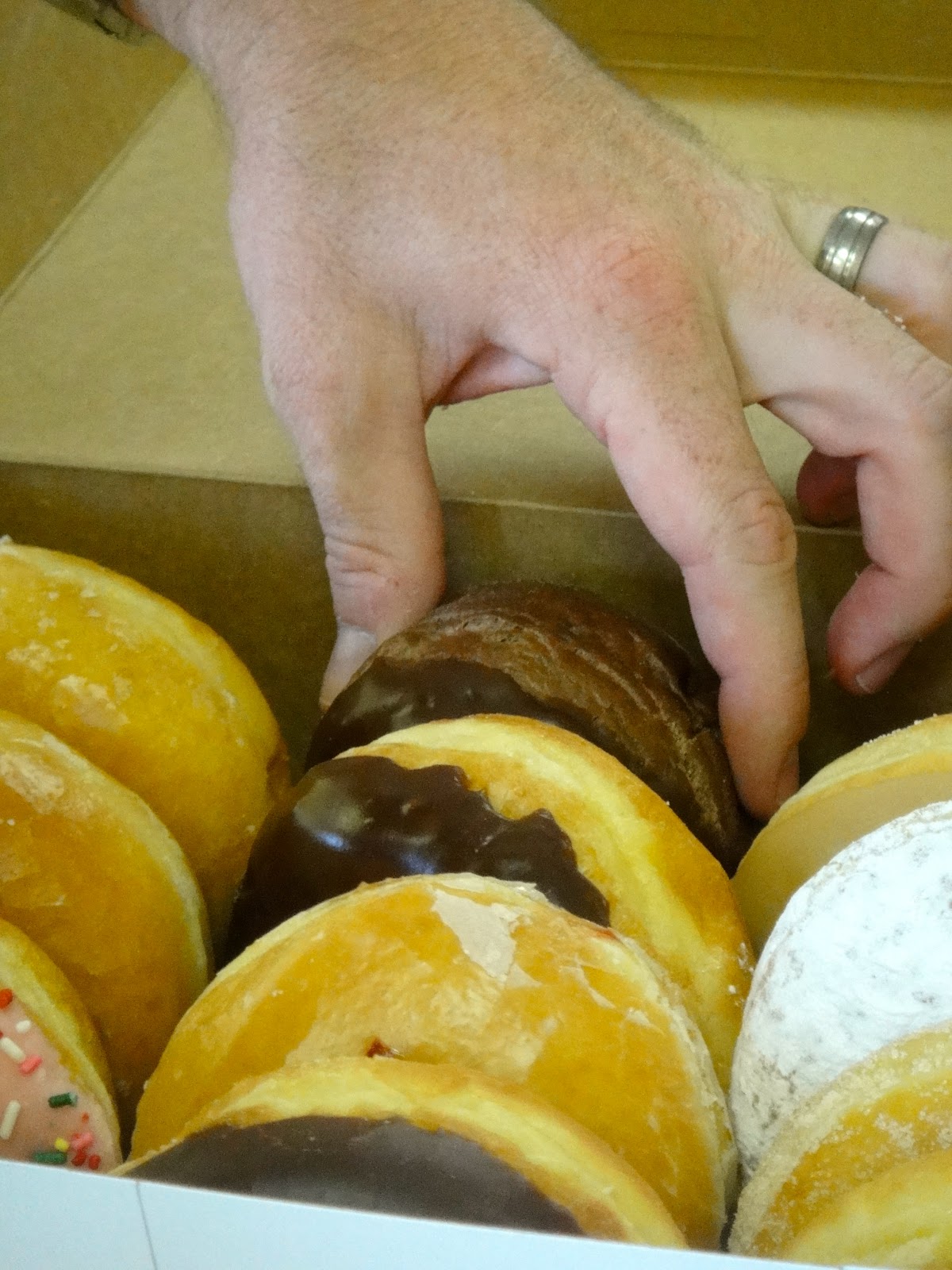 I've Gotta Guy Eat Local Flying Donuts