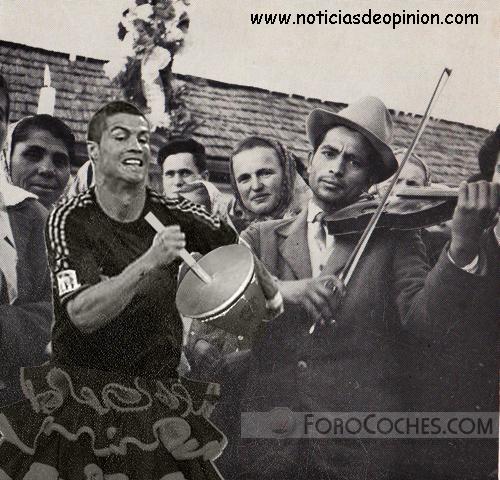 Fotos divertidas de CR7 Cristiano Ronaldo retocadas con Photoshop Fotos graciosas de CR7 Cristiano Ronaldo editadas con Photoshop