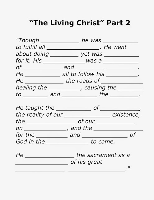 "The Living Christ" Songs