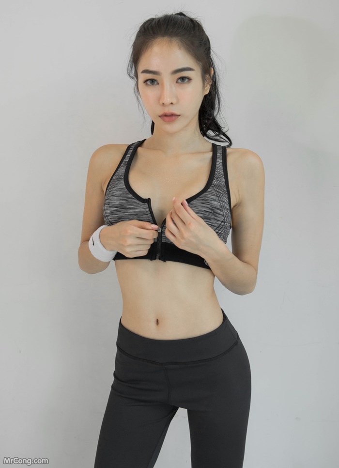 The beautiful An Seo Rin shows off her figure with a tight gym fashion (273 pictures) photo 8-13