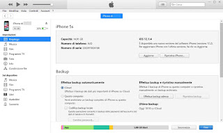 Backup iPhone iTunes Backup iPhone
