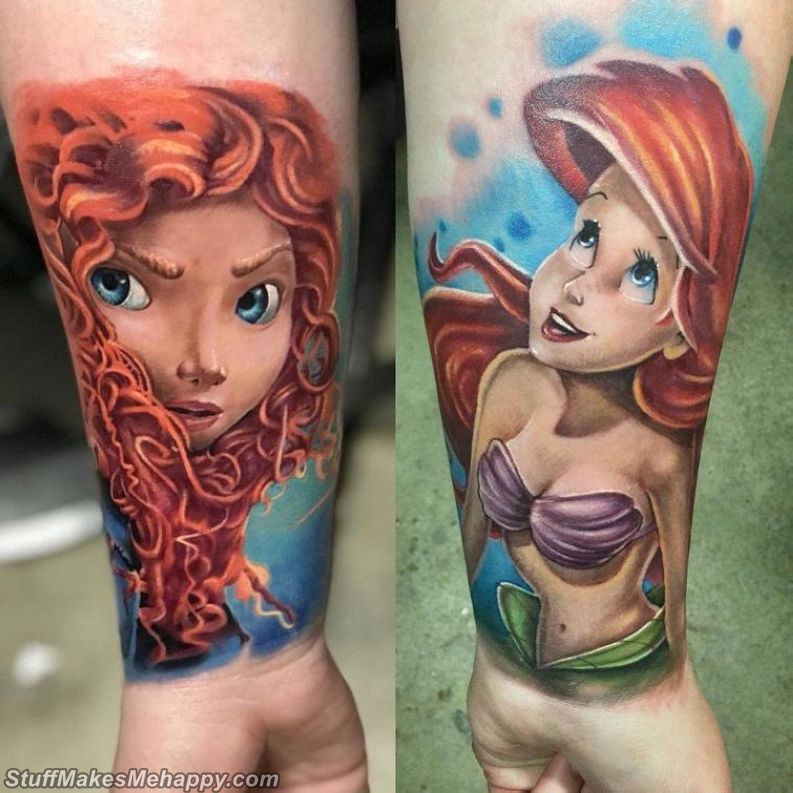 Disney-inspired Tattoos That Will Be Appreciated By Everyone Who Still Loves Cartoons