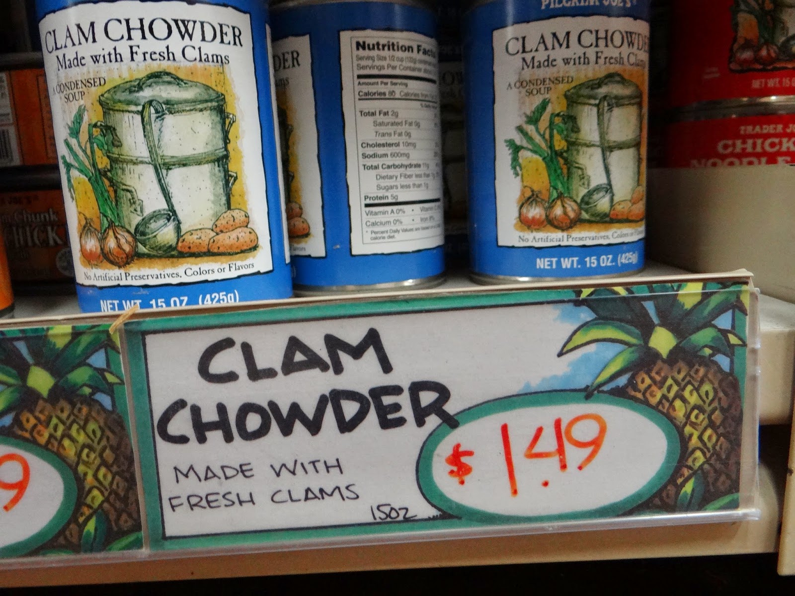 Trader Joe's 365 Day 20 Clam Chowder