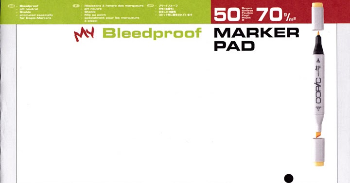 Markers Guild: Copic My Bleedproof Marker Pad