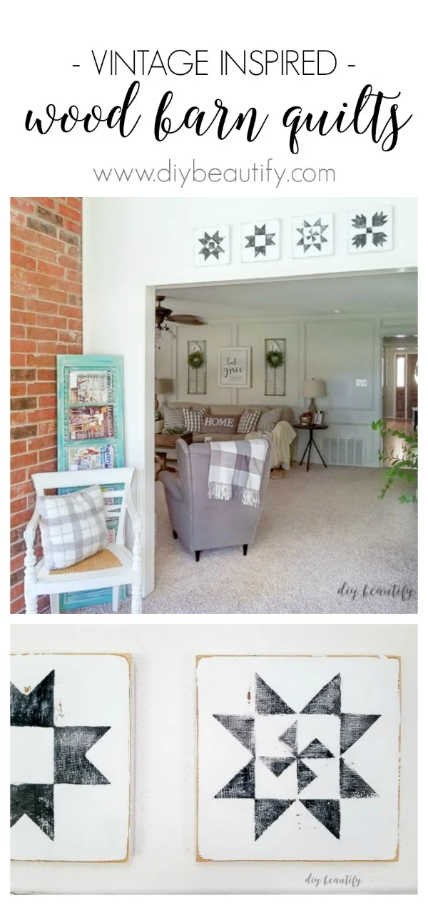 paint these wood barn quilts today! | www.diybeautify.com