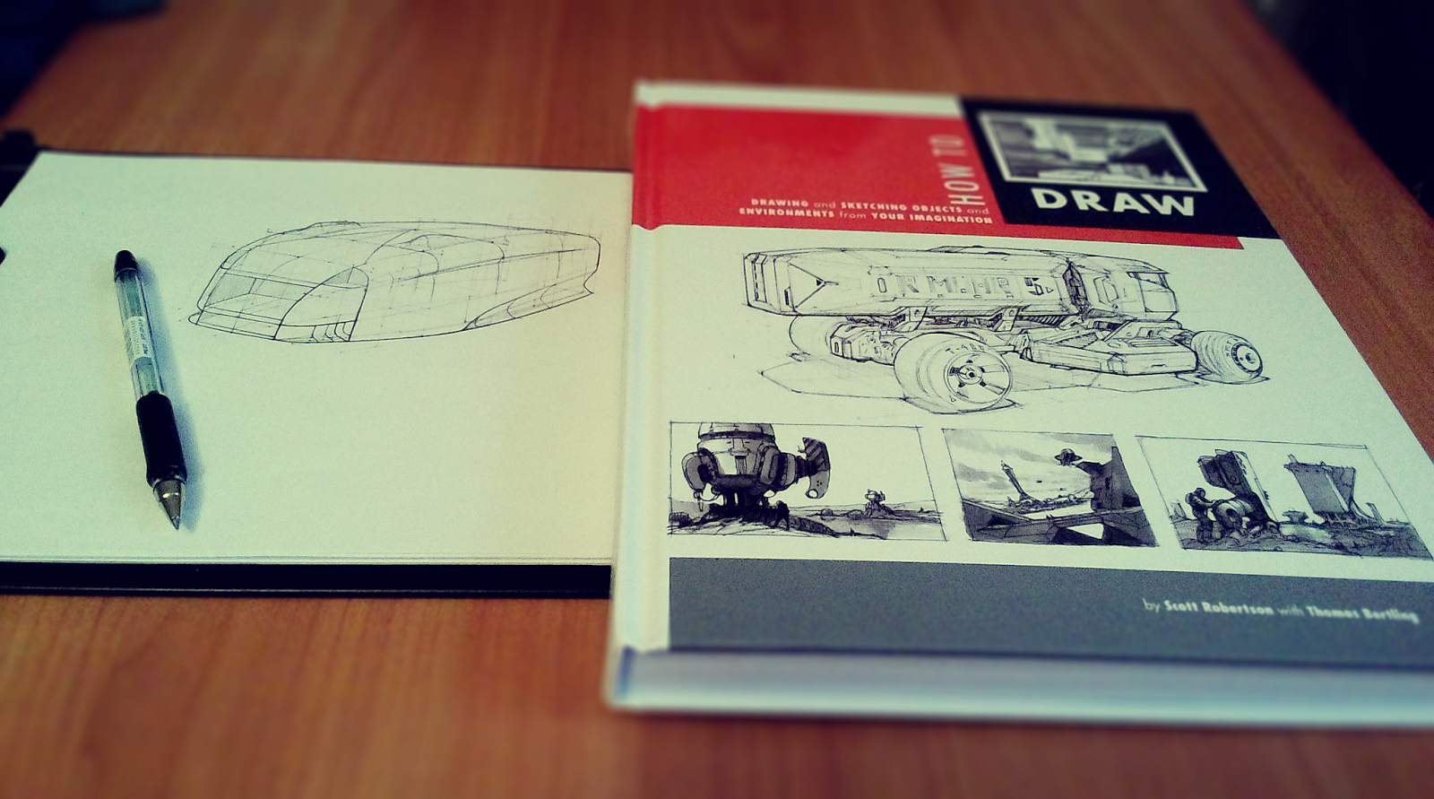 Romko's sketchbook How to draw