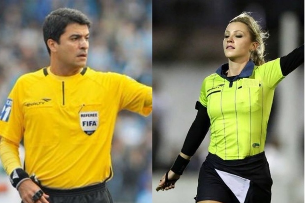 Refereeing World Sandro Ricci And Fernanda Colombo Announced Their Marriage On Tv