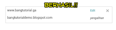 Berhasil Menghubungkan Domain Freenom Ke Blogspot Berhasil Menghubungkan Domain Freenom Ke Blogspot