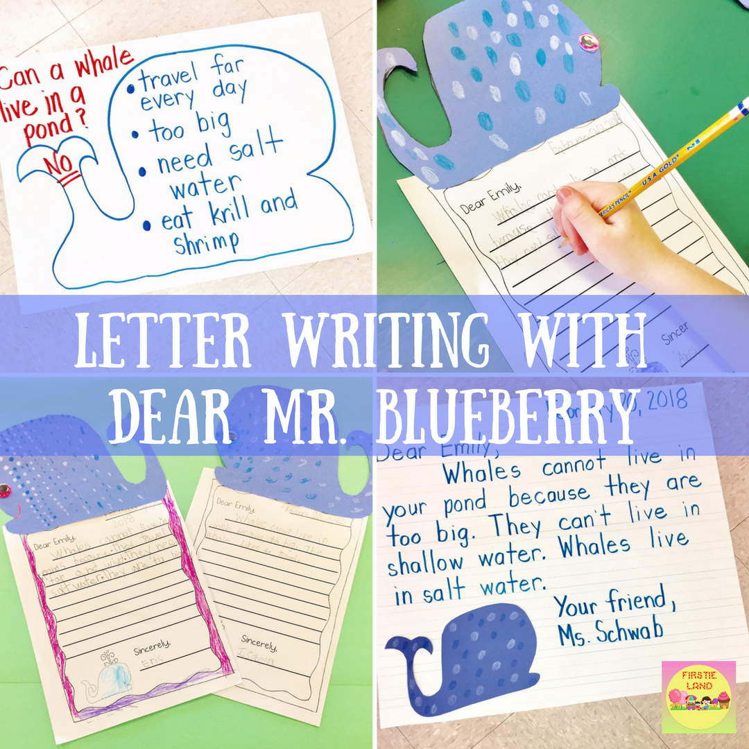 tpt letter writing activities first grade