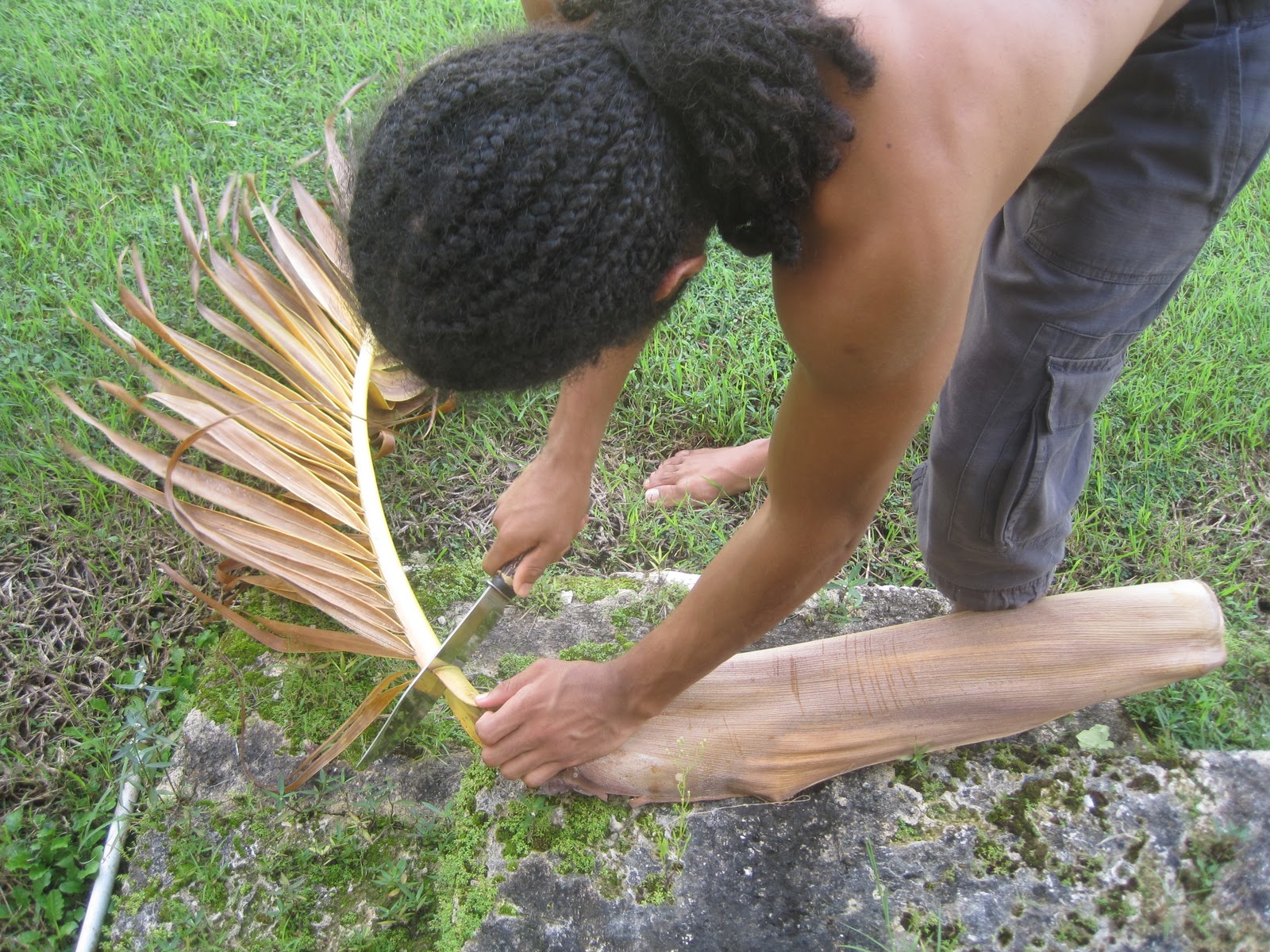 Aimee's Blog Textiles & Other Ramblings Braided Palm Wreath