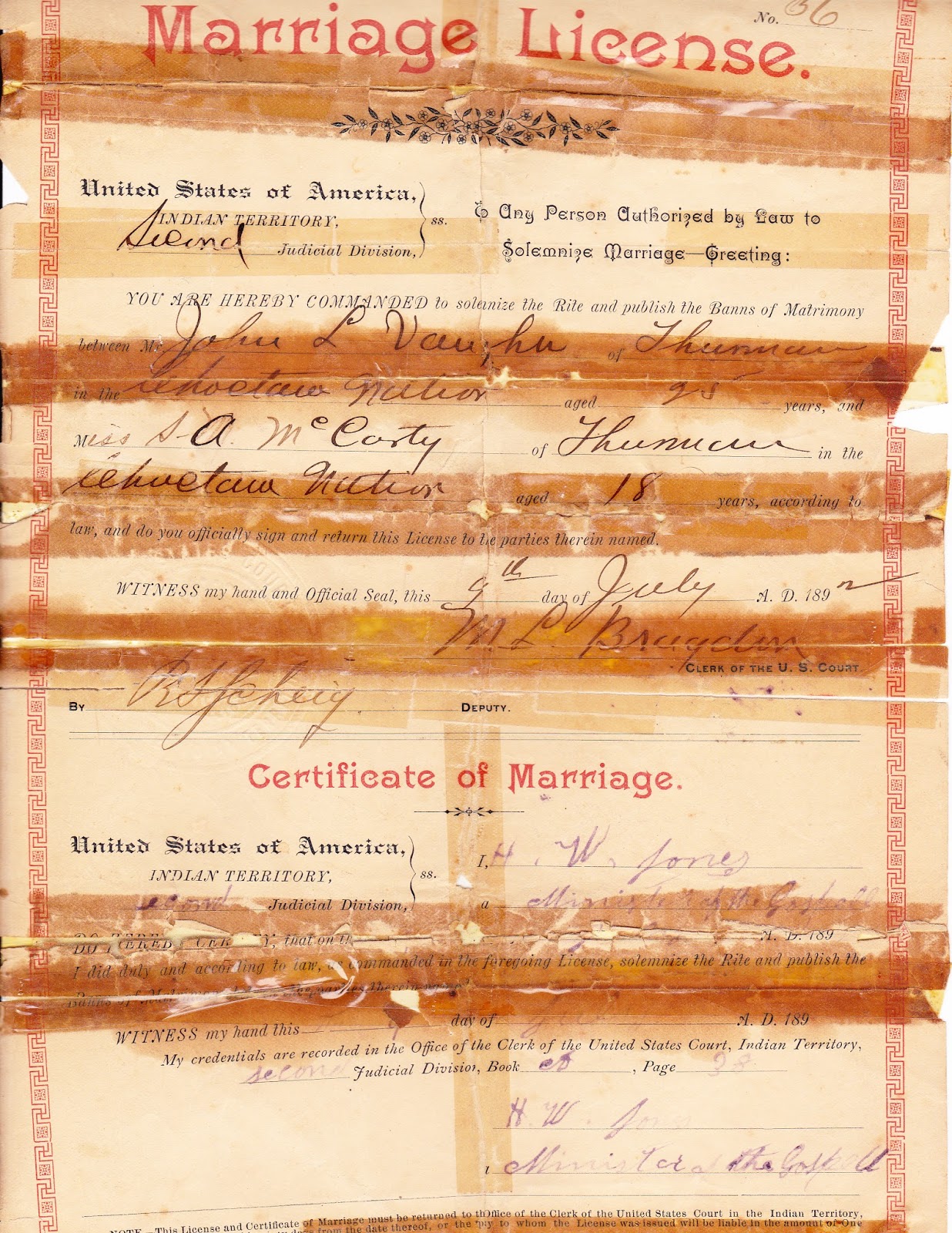 The Salt of America Ulan, a former Community in Pittsburg County