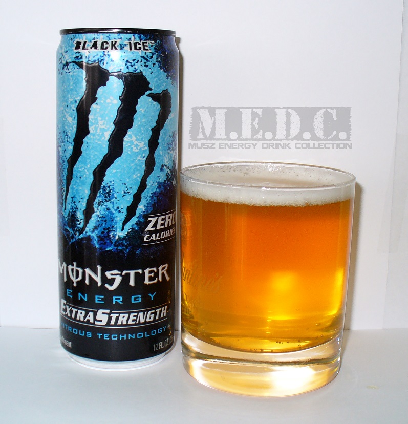World of Energy Drinks Energy Drink Test 58 Monster Nitrous Black Ice