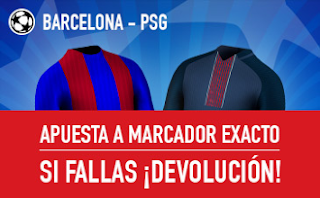 sportium promocion marcador exacto Barcelona vs PSG 8 marzo sportium promocion marcador exacto Barcelona vs PSG 8 marzo