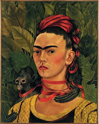 frida kahlo self portrait portraits paintings painting animal freda easy deer famous khalo dell pm posted frieda