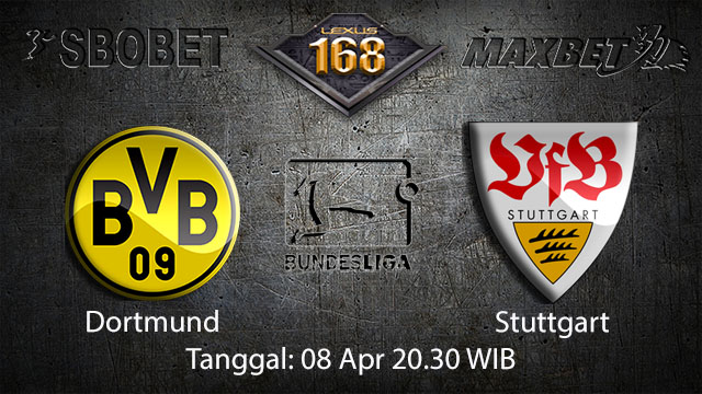 BOLA88 - PREDIKSI TARUHAN BOLA DORTMUND VS STUTTGART 8 APRIL 2018 ( GERMAN BUNDESLIGA )