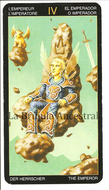 El Emperador, Tarot de las Hadas El Emperador, Tarot de las Hadas