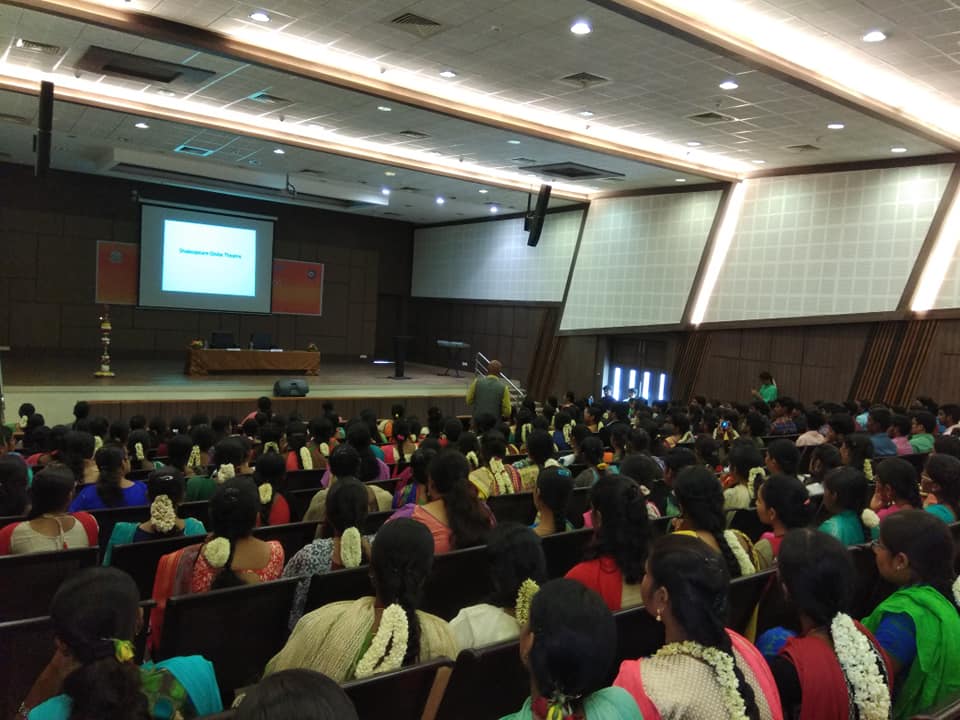 Talk at Kongu Arts and Science College, Erode