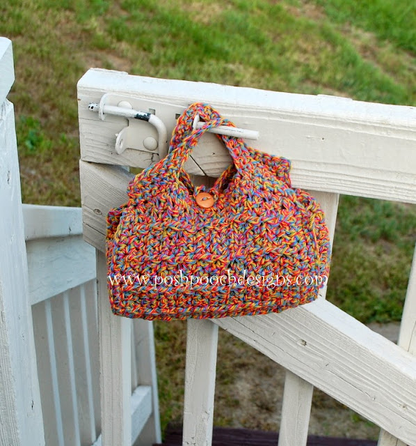 Posh Pooch Designs Dog Clothes Cylinder Cosmetic Bag Crochet Pattern