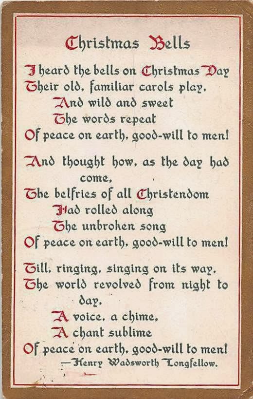 Nothing But Limericks: I Heard The Bells On Christmas Day - Longfellow