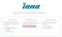 iana website, home page, screenshot