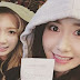 SNSD YoonA greets TaeYeon a Happy Birthday