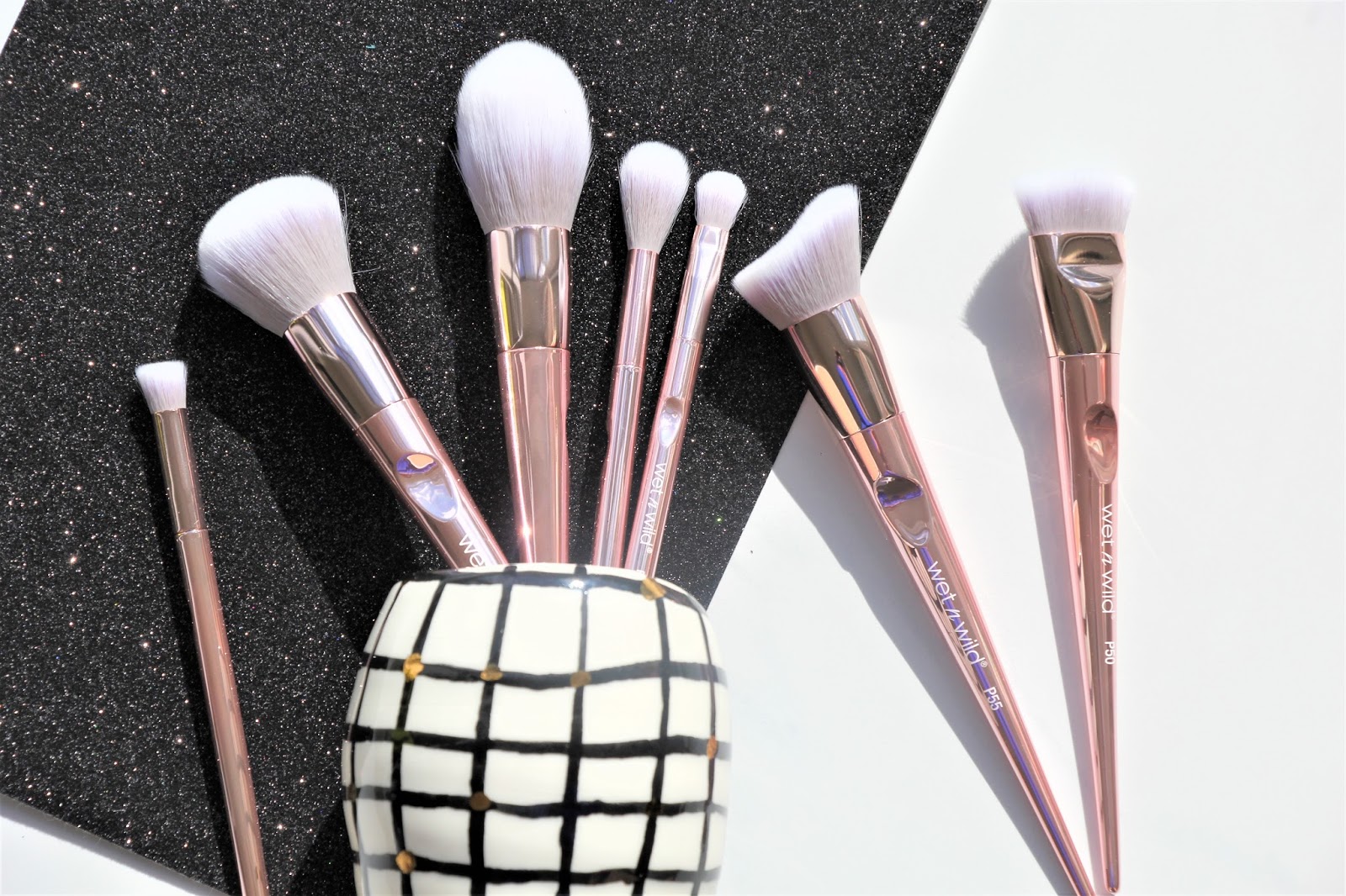 How to Clean WHITE Makeup Brushes FAST! Wet n Wild PRO Brush Set UPDATE 