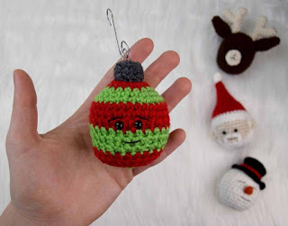 PATRON GRATIS BOLA DE NAVIDAD AMIGURUMI 46864