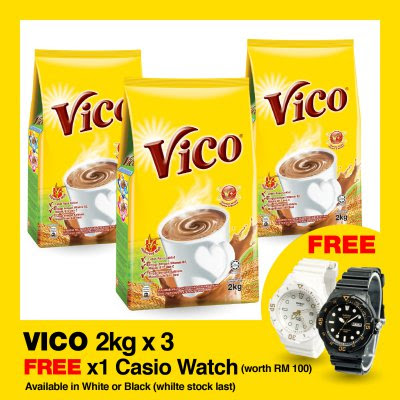 11street Malaysia VICO POUCH FREE Original Casio Watch