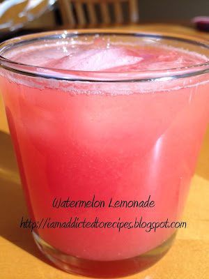 Watermelon Lemonade | Addicted to Recipes