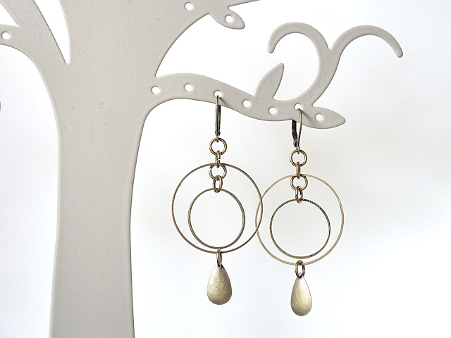 DIY - oorbellen met ringen /earrings with rings