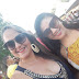 Elisandra Pires parabeniza sua amiga Lívia Mendes