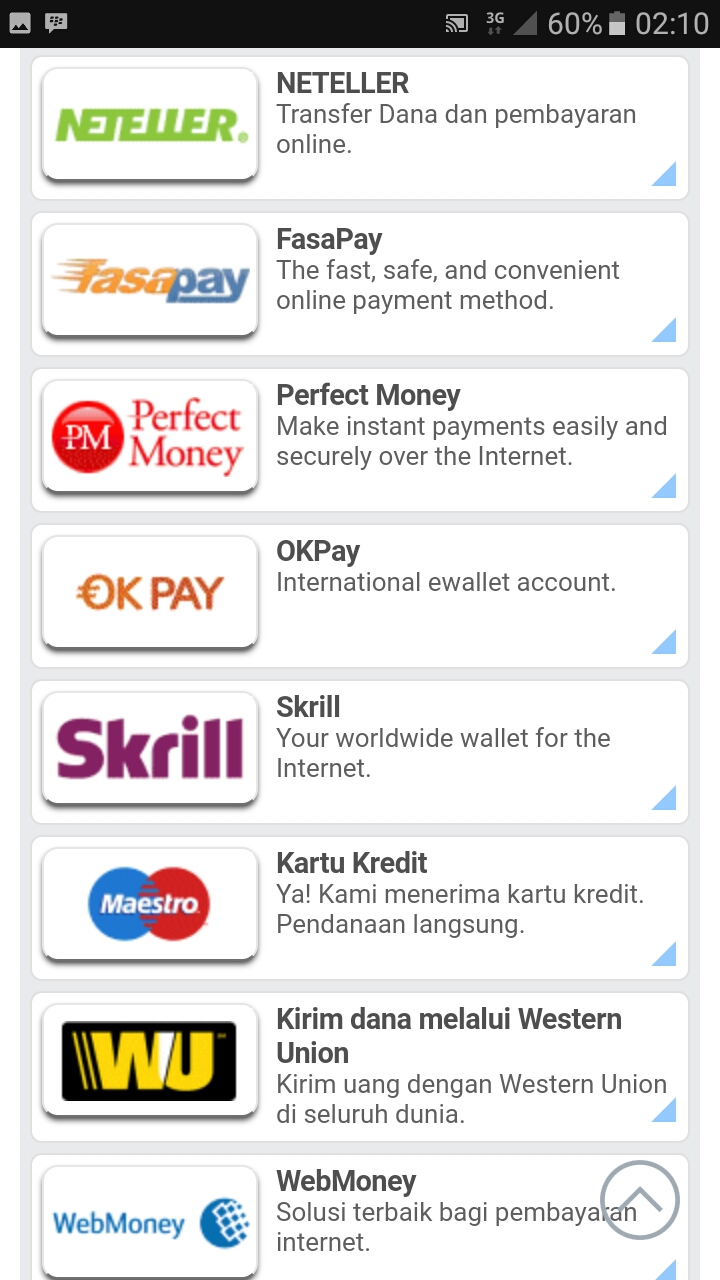 Binary option ok ke