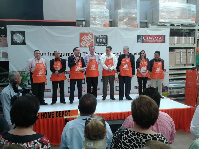 . COLECCION PRIVADA ALDIA Inauguran Home Depot, en Guaymas y Nogales.