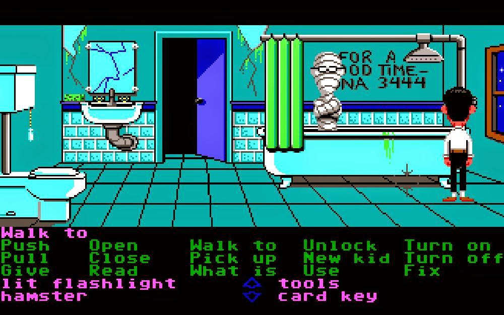 Maniac Mansion Review Rambling Fox Gaming Reviews