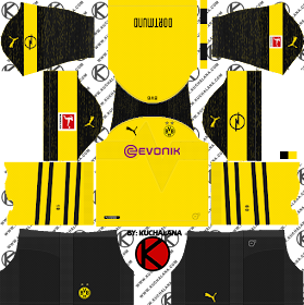 Borussia Dortmund 2018/19 Kit - Dream League Soccer Kits