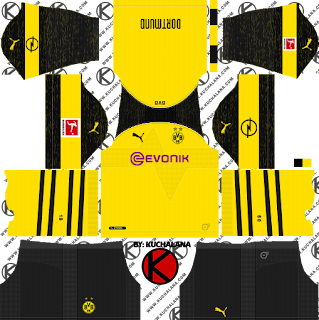 Borussia Dortmund 2018/19 Kit - Dream League Soccer Kits