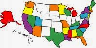 States we have visited in the USA