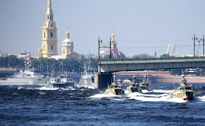 29 lipca 2018, Petersburg, Rosja - główne obchodzy Dnia  Wojenno-Morskiej Floty FR