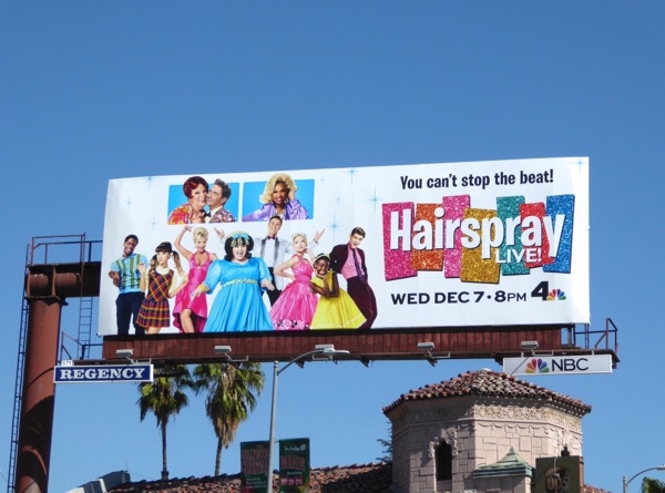 Hairspray Live! billboard Hairspray Live billboard