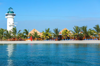 Harvest Caye "Flighthouse" starting point of cross-island zipline, Belize, Norwegian Cruise Line Holdings