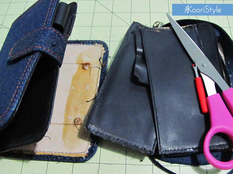 Koori KooriStyle Kawaii Cute Tutorial HowTo Planner Binder Upcycle Recycle Fabric Case Molang