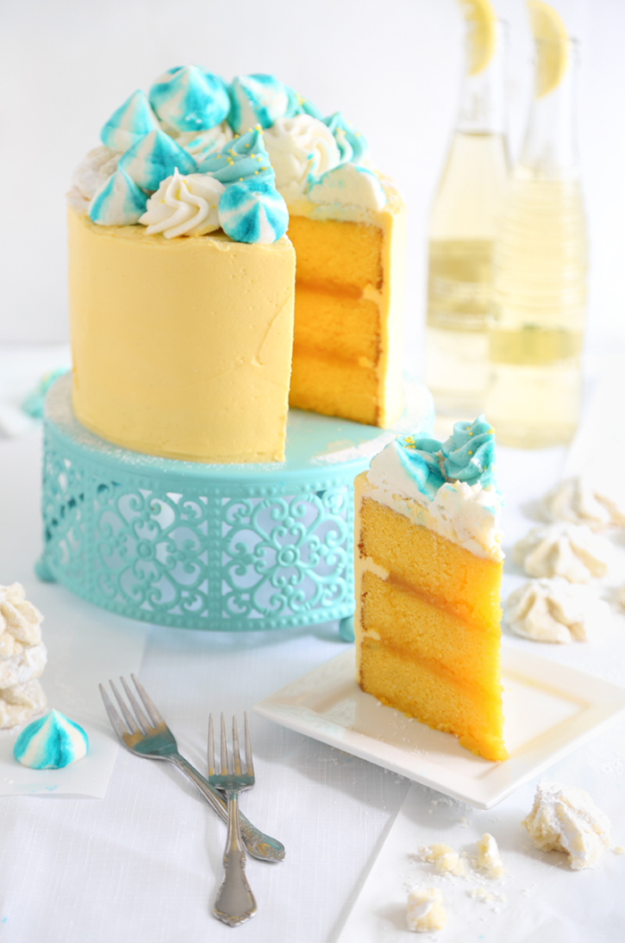 Lemon Meltaway Cake Sprinkle Bakes