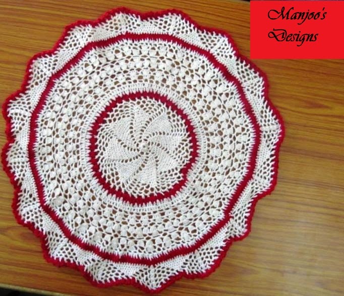 crochet rumal design