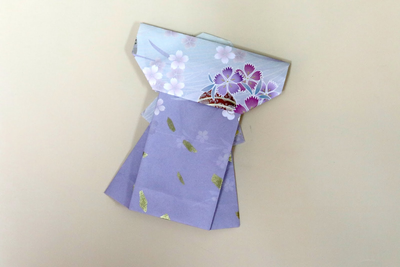 Tutorial #114: Origami Japanese Kimono | The Idea King