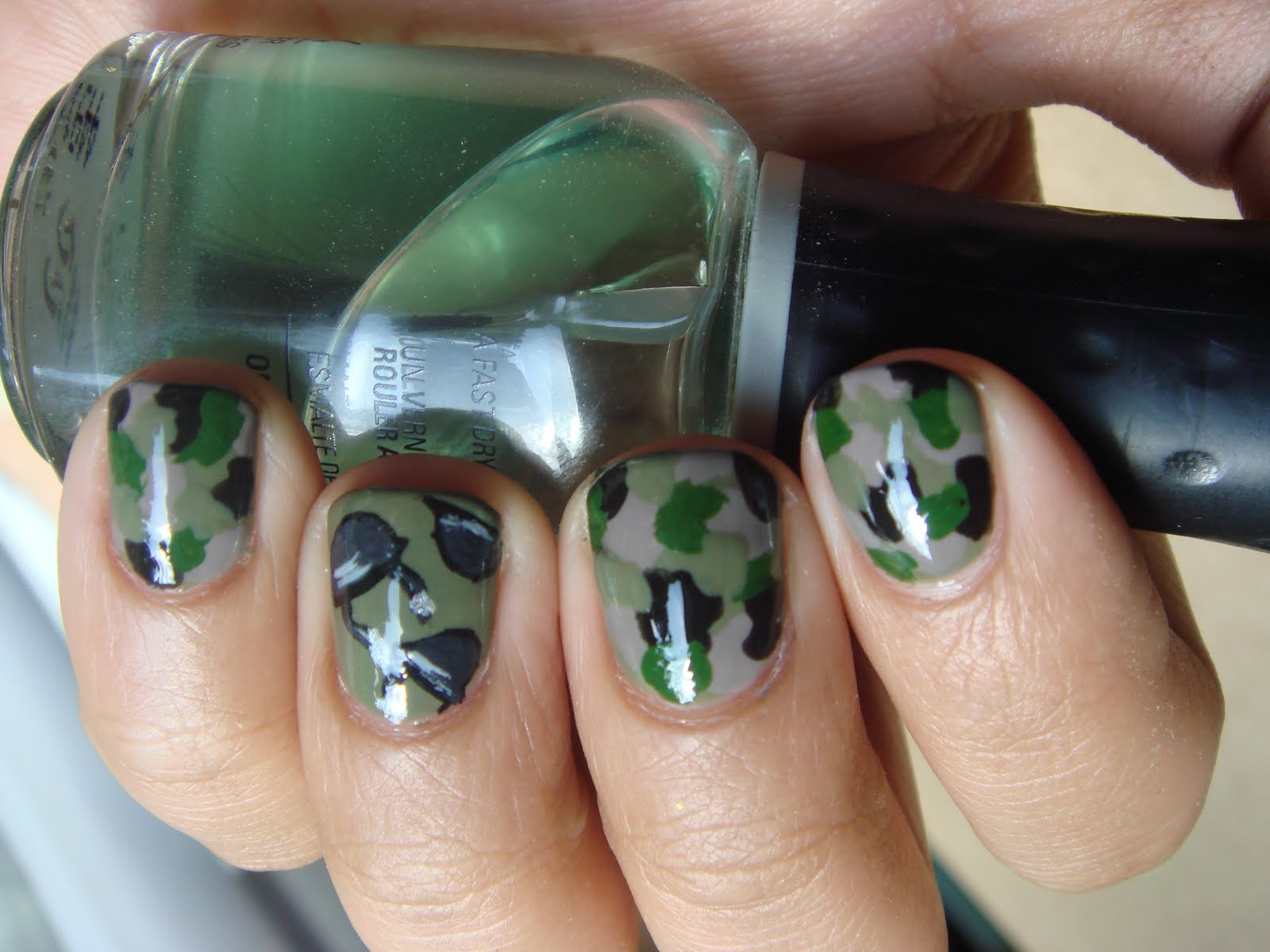 Military Nail Designs for Short Nails - wide 8